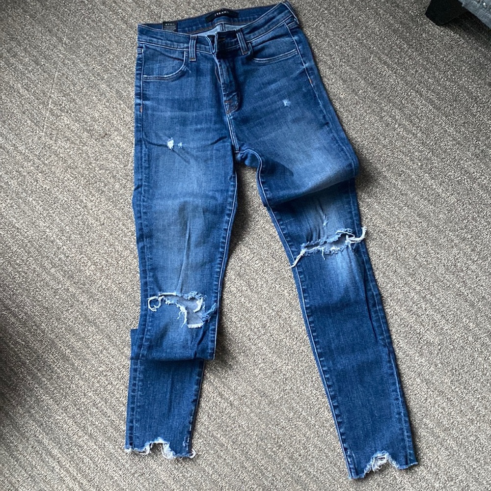 J Brand high rise skinny